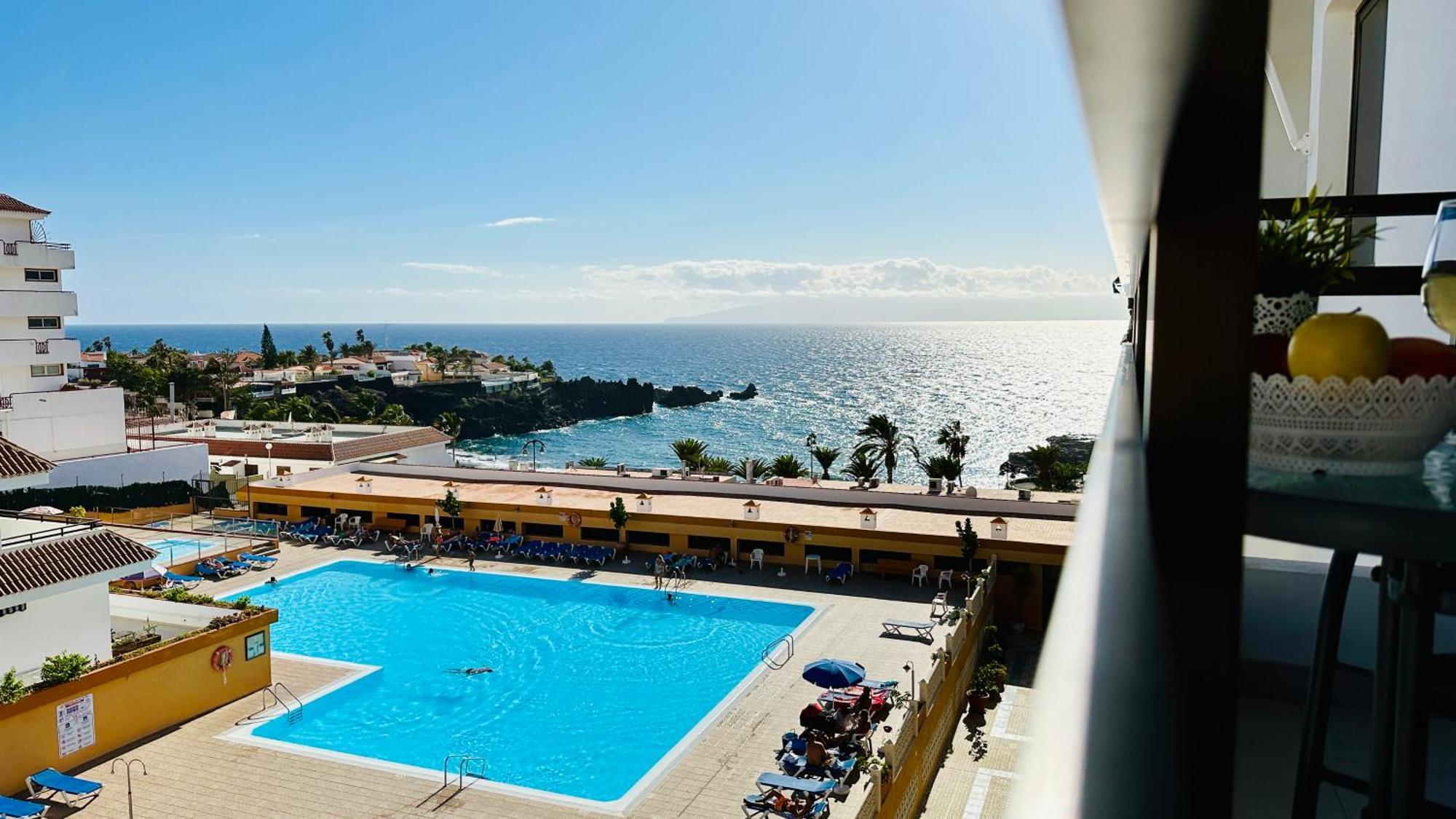 Seguro El Sol 411 Apartman Puerto de Santiago  Kültér fotó