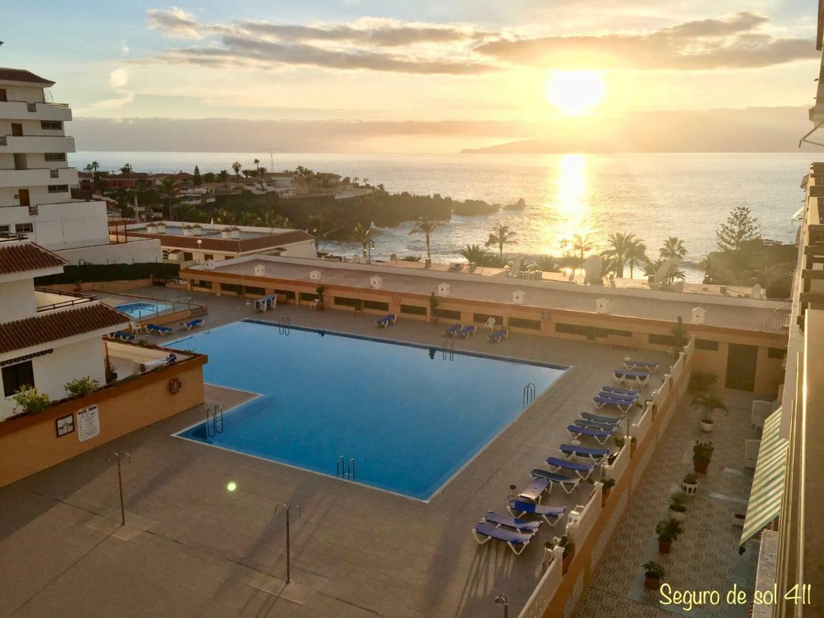 Seguro El Sol 411 Apartman Puerto de Santiago  Kültér fotó